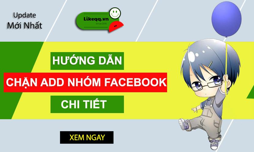 chặn add nhóm facebook