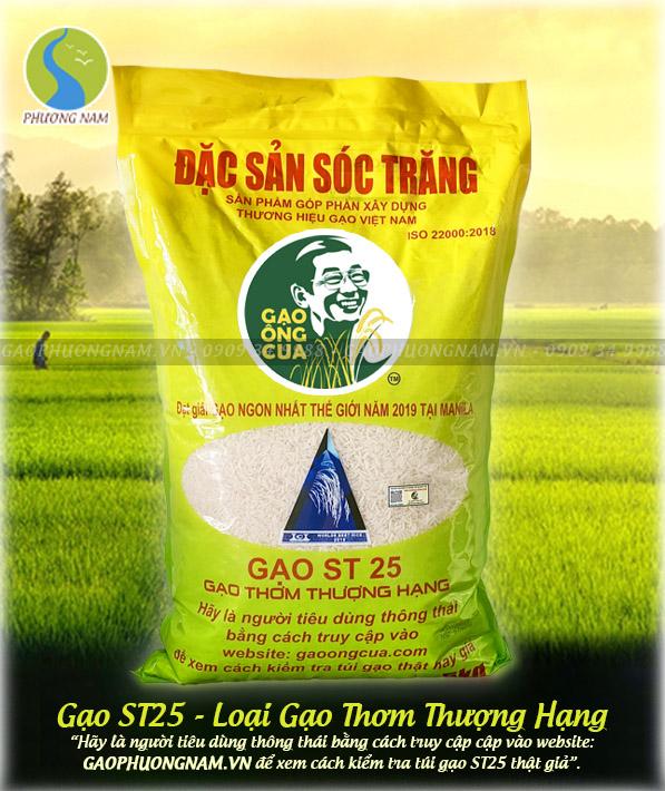 Gạo ST25 - gạo ngon nhất thế giới