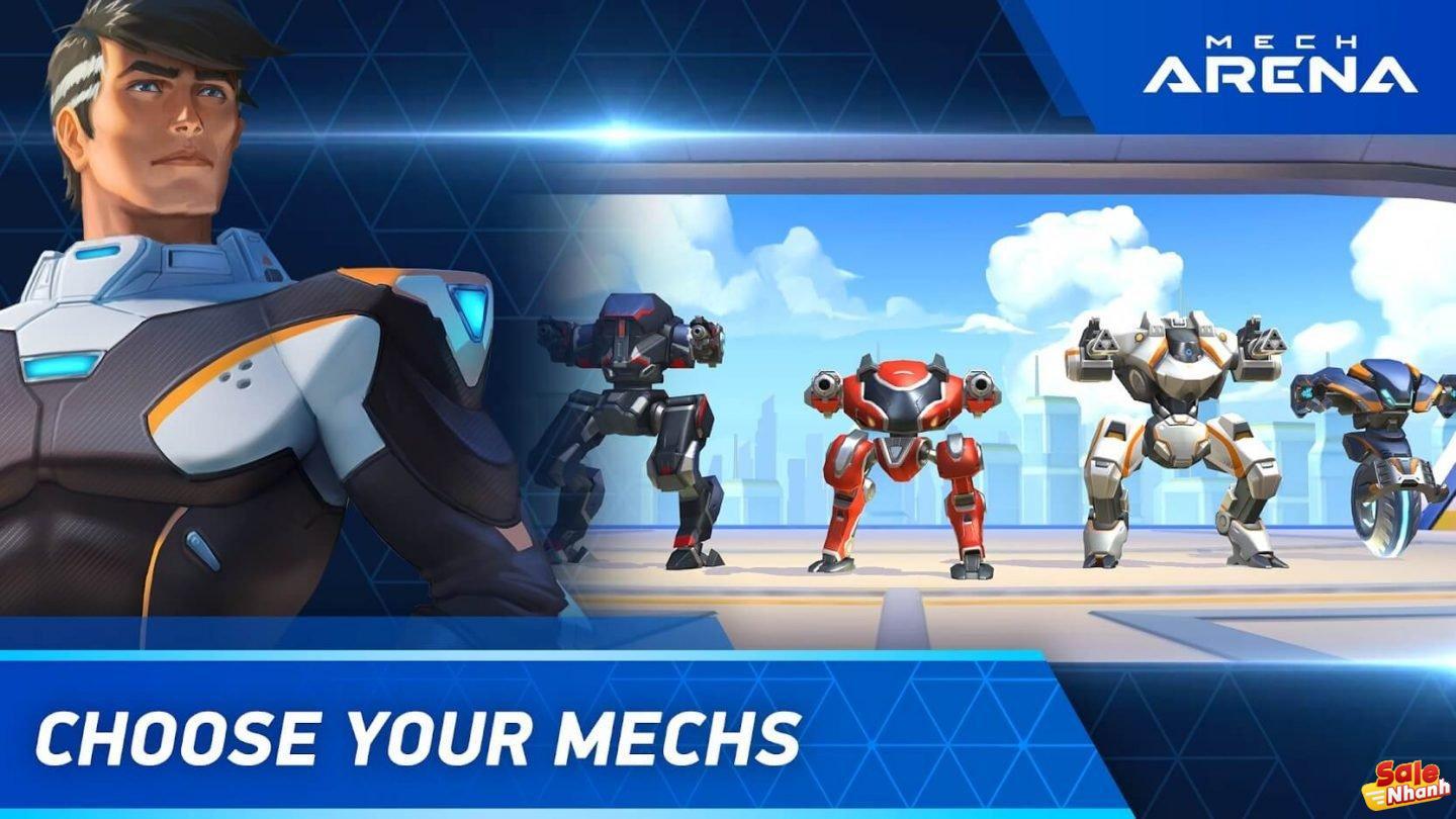 Mech Arena Robot Showdown MOD của APKMODY 1440x810