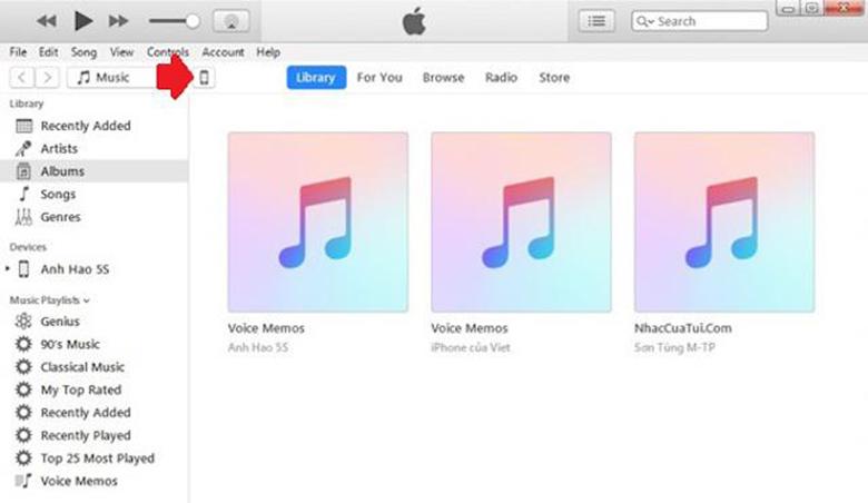 Cách chuyển hình từ laptop sang iPhone qua iTunes đầu tiên tải iTunes về máy