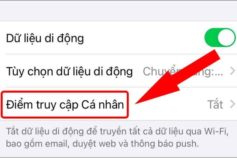 Cách giới hạn người dùng 4G trên iPhone