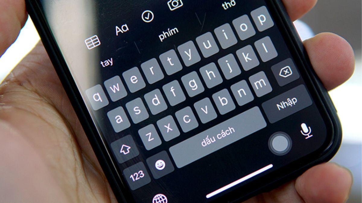 Bí quyết thao tác: Gõ tiếng Việt có dấu trên iPhone siêu đơn giản