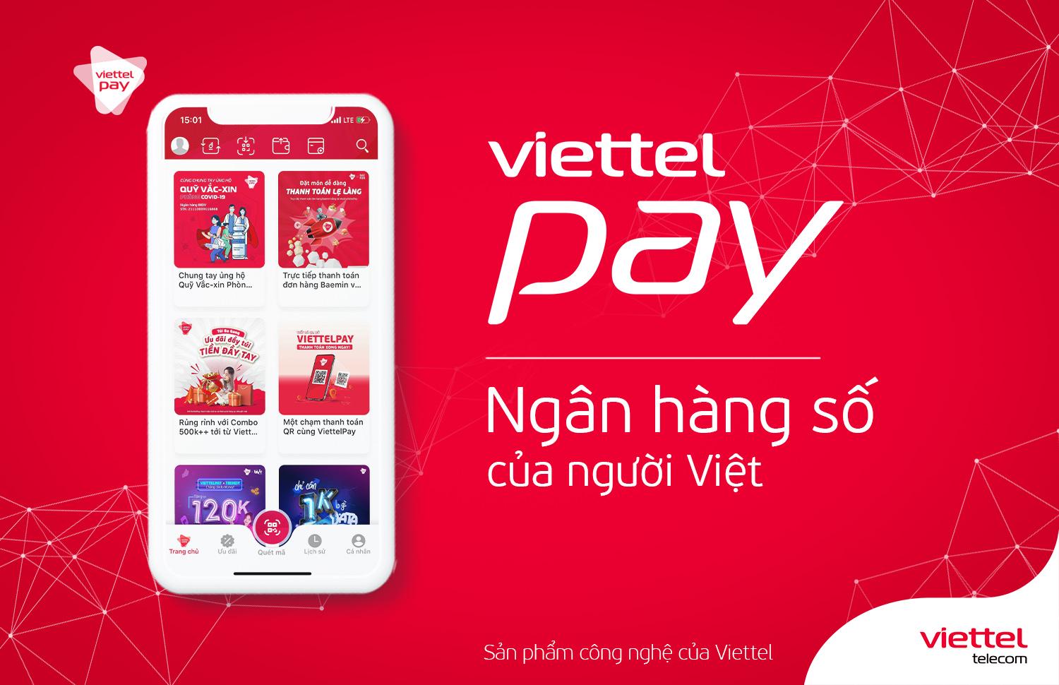 ViettelPay sản phẩm công nghệ của Viettel