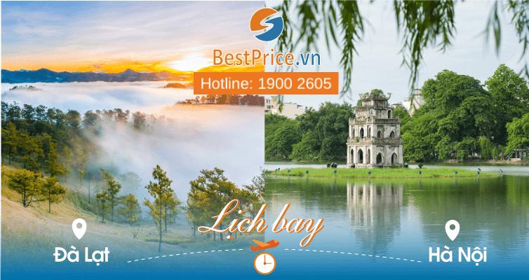 Lịch bay Đà Lạt - Hà Nội 2024