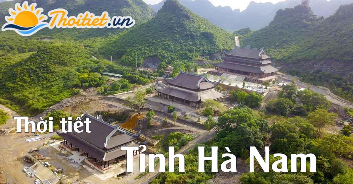 Dự báo thời tiết tỉnh Hà Nam