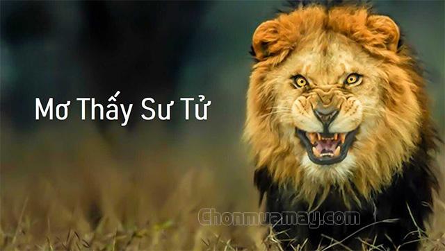 Mơ thấy sư tử đánh con gì hên?