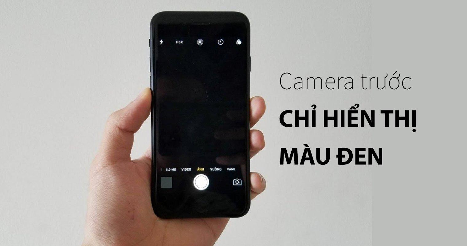 camera chi hien thi mau den