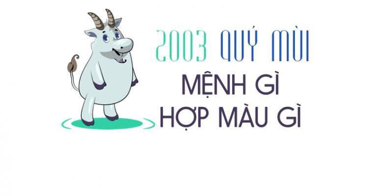 Tuổi Quý Mùi 2003 mệnh gì? Hợp với màu nào trong năm 2023?