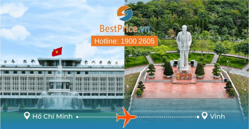 vé máy bay Sài Gòn đi Vinh giá rẻ