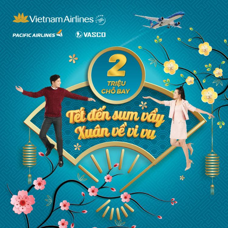 vé máy bay Tết Pacific Airlines