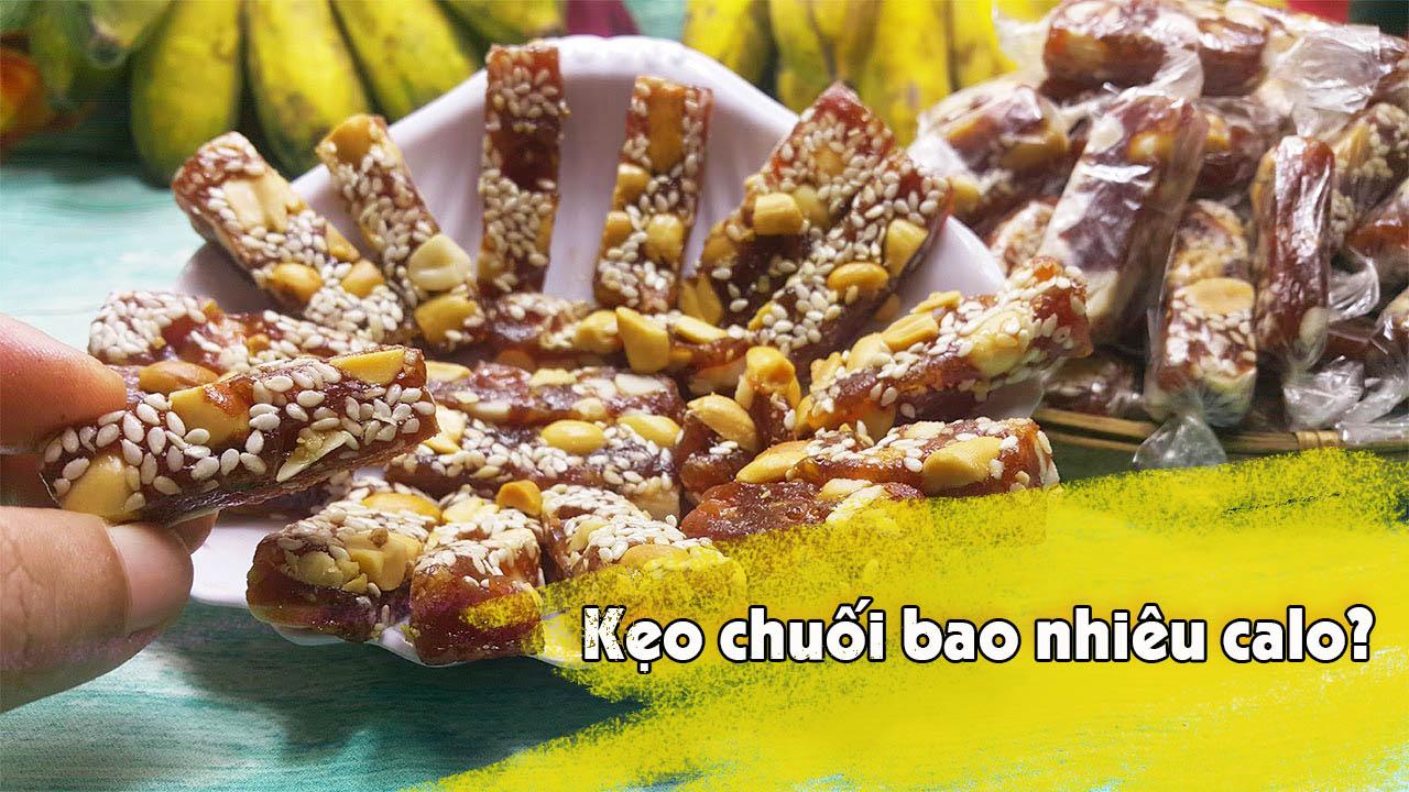 Kẹo chuối bao nhiêu calo