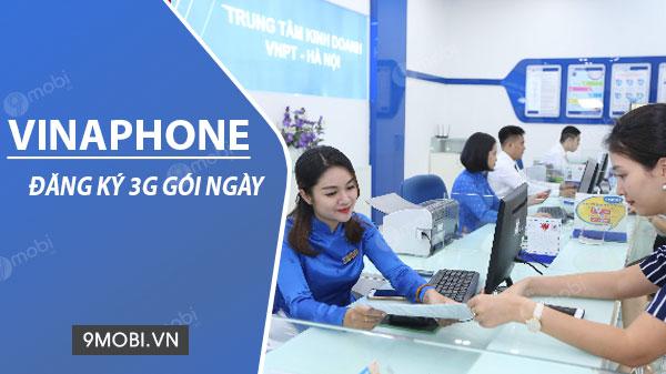 Hướng dẫn đăng ký gói 3G Vina theo ngày