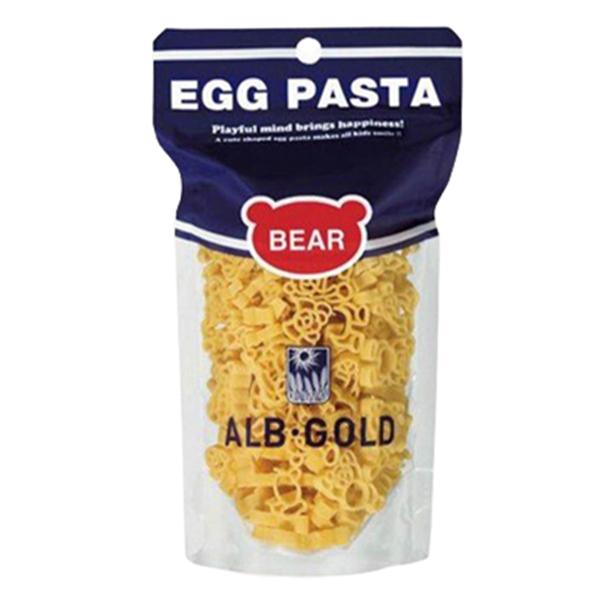 Nui trứng Egg Pasta hình gấu cho bé từ 6 tháng tuổi 90g