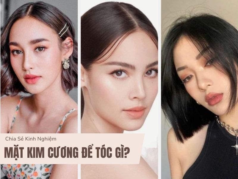 Mặt kim cương để tóc gì?