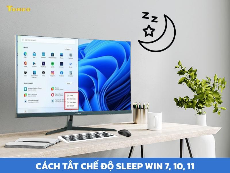 Cách tắt chế độ sleep