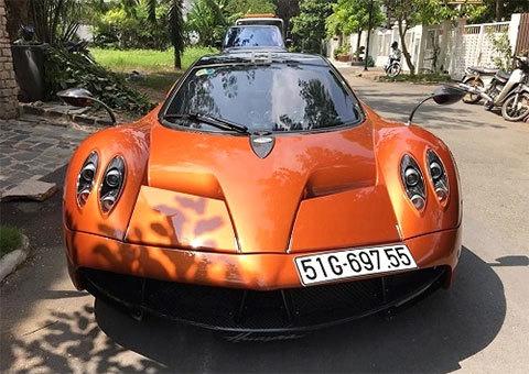 'Thần gió' Pagani Huayra trăm tỷ của Minh Nhựa đủ điều kiện ra đường